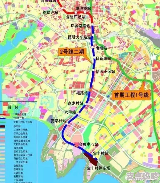 昆明到安宁地铁线路开通及沿线站点解析