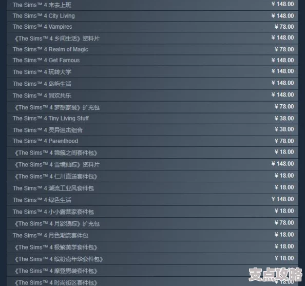 模拟人生4书籍价格对比：哪本最贵？